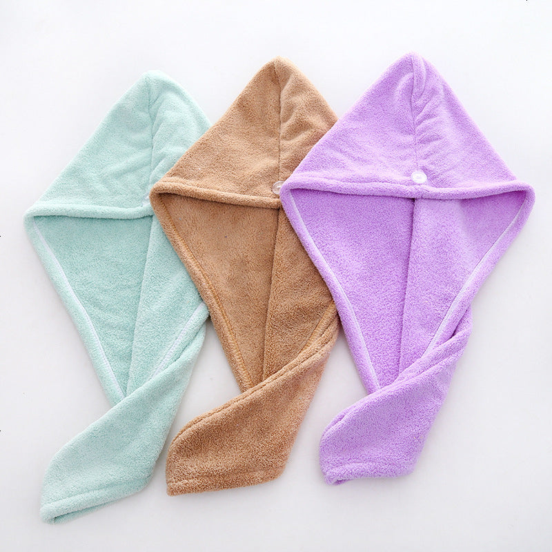 Microfiber Hair Towel (Dry Hair Faster, With Less Friction)