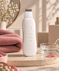 Ultrasonic Skin Scrubber (Cleaner, Smoother-Looking Skin in Minutes)