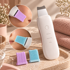 Ultrasonic Skin Scrubber (Cleaner, Smoother-Looking Skin in Minutes)